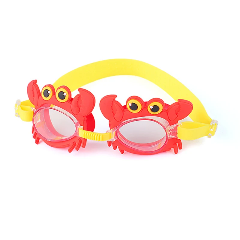 

Children Swimming Glasses Girls Boys Diving Surfing Goggles Waterproof Protection Eye Wear Anti Fog HD Cartoon Swimming Goggles
