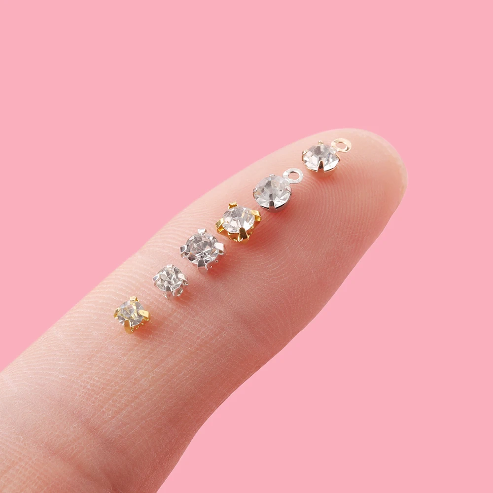 50 шт. мини стразы пряжки сделай сам платье одежда пэчворк ручная работа сумки