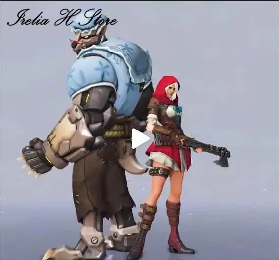 Женский костюм для косплея Ashe OW красная шляпа | Тематическая одежда и униформа