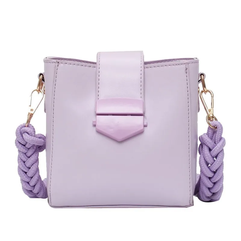 

Weave Shoulder Belt Crossbody Bags For Women 2020 Summer Sweet Mini Shoulder Bags Lady Travel Handbags Cross Body Bag