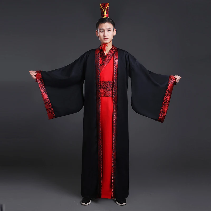 Color 2 Suit Tangsuit Dynasty Hanfu платье для мужчин традиционная китайская азиатская одежда Танцевальный Костюм праздничные наряды Национальный древний Косплей - Цвет: Color 2 Suit
