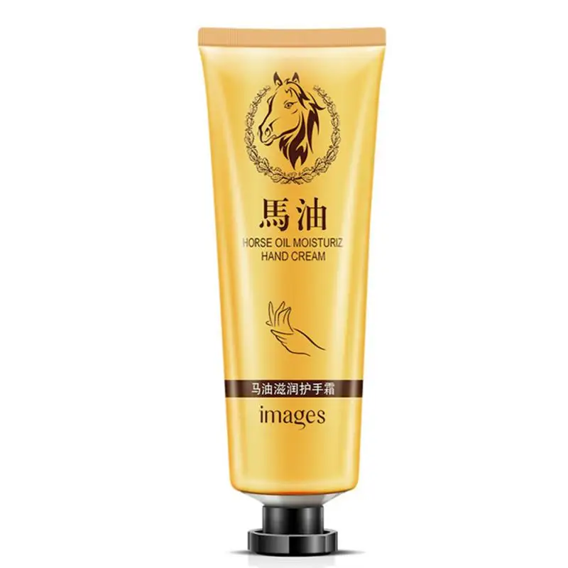 

1PC Horse Oil Repair Hand Cream Moisturizing Anti-chapping Skin Whitening Hand Cream Winter Anti-crack Hand Cream Skin Care
