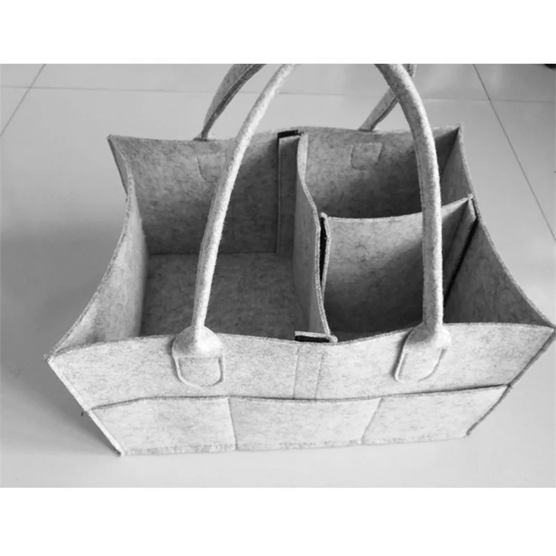 

Foldable Felt Storage Bag Portable Lightly Multifunction Changeable Compartments Hanging Organizer