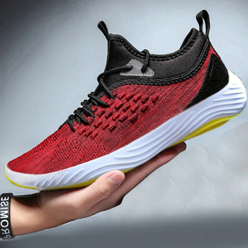 

2021 New Shoes Men Sneakers Breathable Lightweight Mens Sports Shoes Comfortable Mesh Sneakers Men Fashion Unisex Big Size 39-44