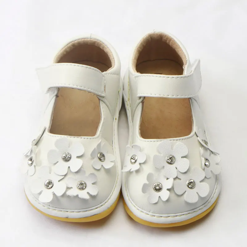 

Baby Girl Shoes with Sounds Kids Single Children Toddler For Fashion Barefoot Sneaker Mary Jane Free Ship
