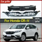 Передняя решетка для автомобиля для Hyundai new Santa fe 2019 2020 Santafe черный серебристый ABS решетка радиатор аксессуары для стайлинга автомобиля