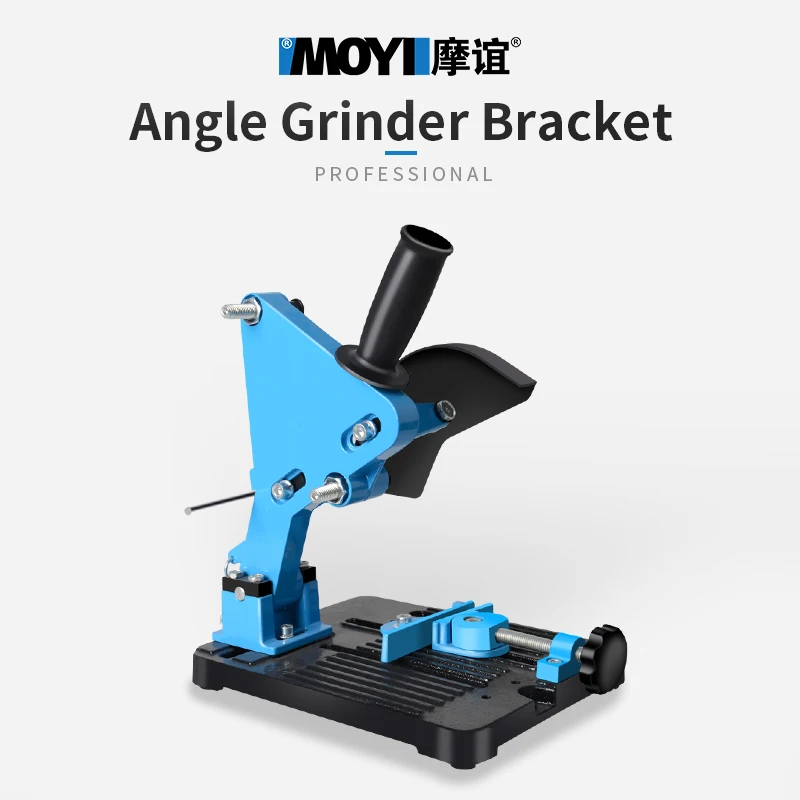 Подставка для угловой шлифовальной машины MOYI подставка 100 125 фрез с чугунным