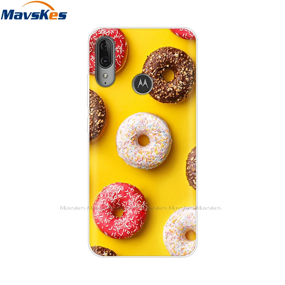 6 1 for motorola e6 plus case silicone painting tpu soft back cover phone case for motorola moto e6 plus e 6 e6plus e6s fundas free global shipping