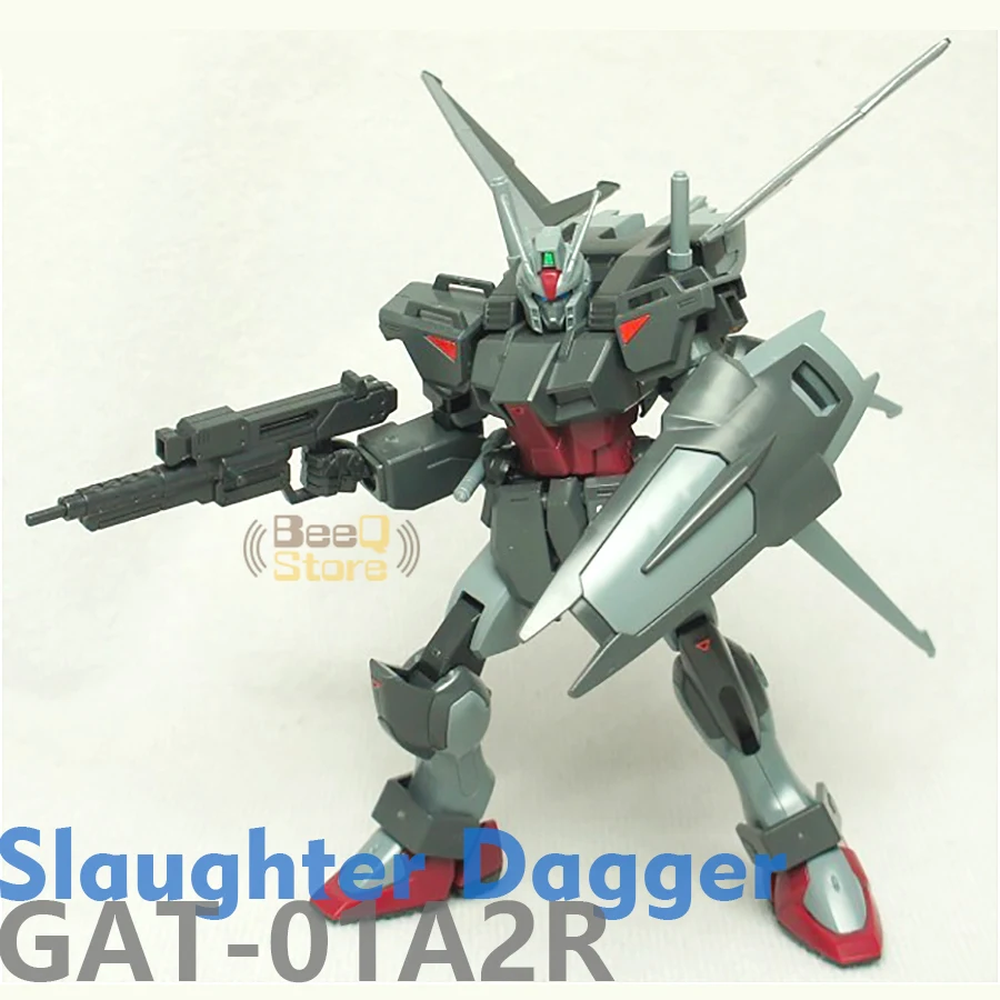 

Chinese Gaogao Slaughter Dagger Gundam GAT-01A2R HG 1/144 Anime Model Assembly Action Figureals Assembly Action Figureals