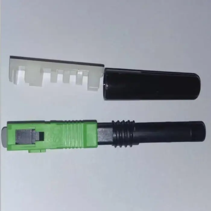 3M 8802-T/APC/FS/1.6-3/LX No Polish NPC Fiber Optic Fast Connector SC/APC FLAT SPL 1.6-3mm JKT quick connector