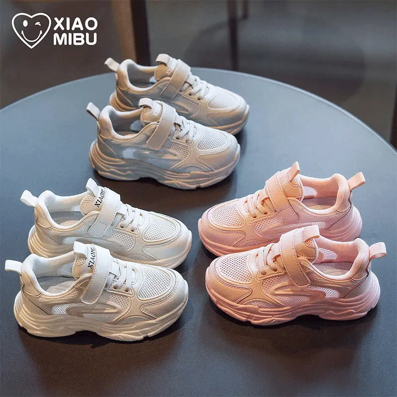 

Children's Sports Shoes 2021 New Girls and Boys Mesh Summer Breathable Small White Shoes Girls Shoes Trendy Kids Shoes