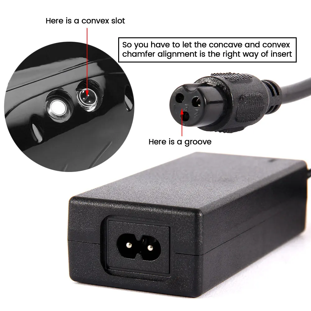 Универсальное зарядное устройство 42 в 2 А для гироскутера умное балансирующее