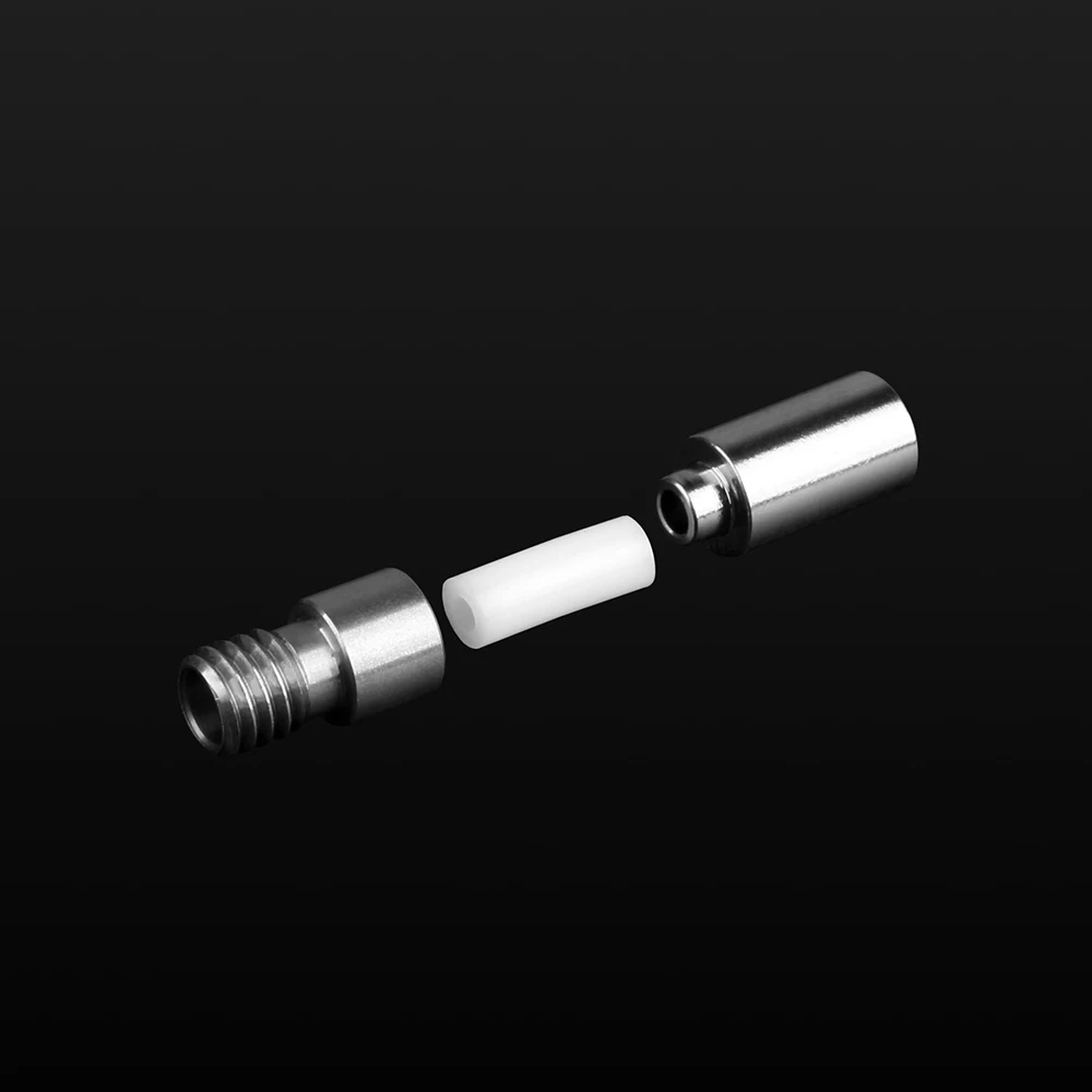 3DSWAY 3D-принтеры Запчасти 2 в 1 из Hotend тепловой перерыв Нержавеющая сталь Медь горло