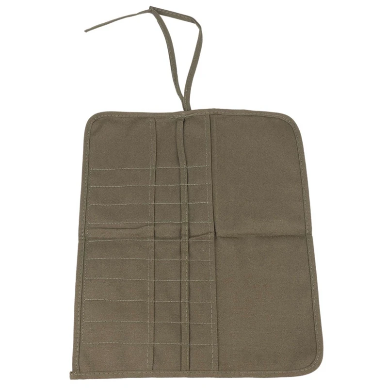 

1 Pcs Roll Pencil Case Pens Roller Bag & 24 Pcs Paint Brushes Set,Palette Knife and Sponge