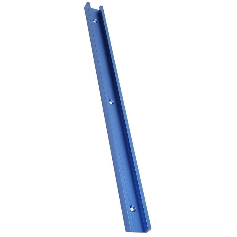 

Blue T-Track Miter Track Jig Fixture Aluminum Alloy Woodworking T-Slot Tool For Quick Clamping Woodworking Hand Tools