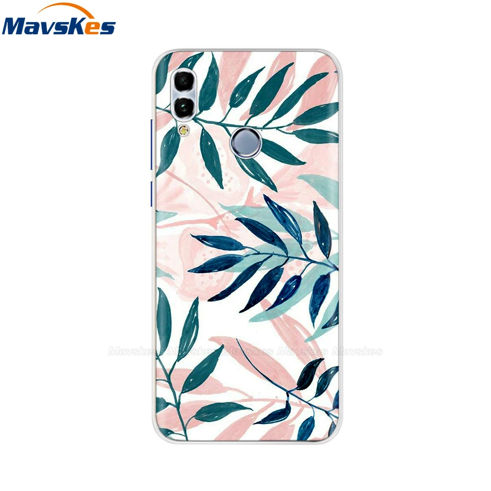 24 Huawei Honor 10 Lite чехол мягкий силиконовый милый ТПУ задняя крышка для Fundas huawei P Smart /Honor 10 удобный телефонный футляр сумки - Цвет: 24