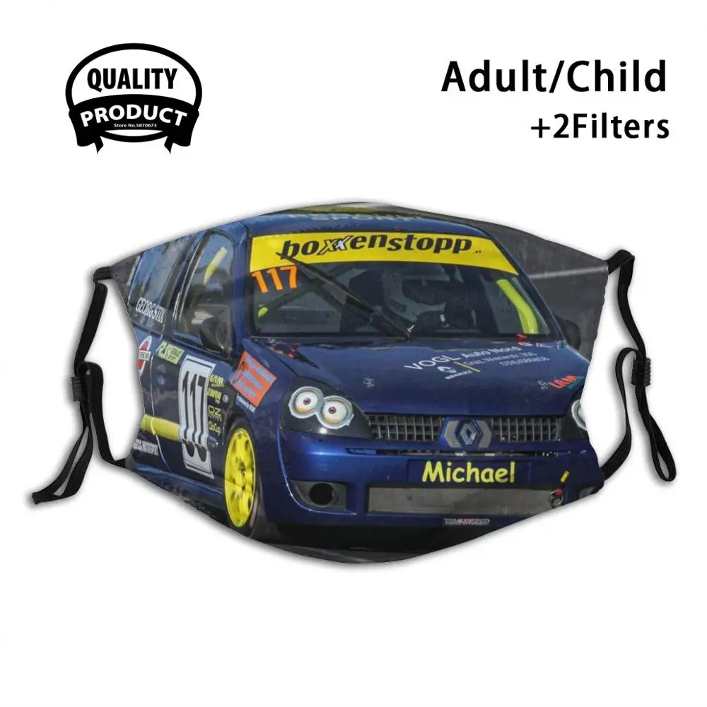 

European Hillclimb Rechberg 2019 - 117 Reusable Mouth Mask Filter For Men Women Kids Hillclimb Run Overrun Hill Climb