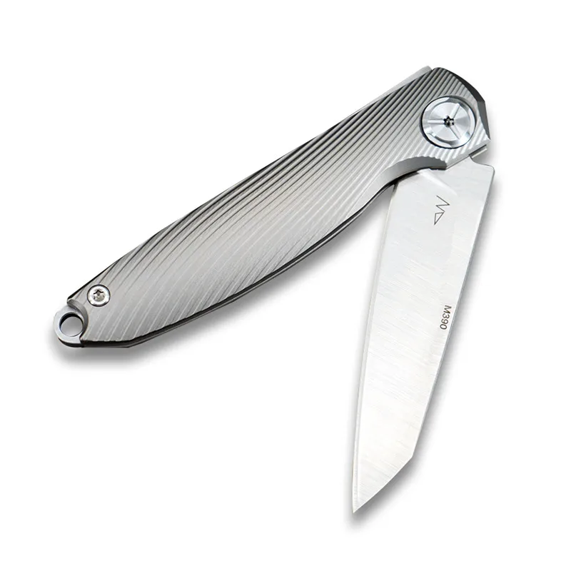 Карманные складные ножи Twosun M390 Blade TS90 титановая или углеродная ручка не