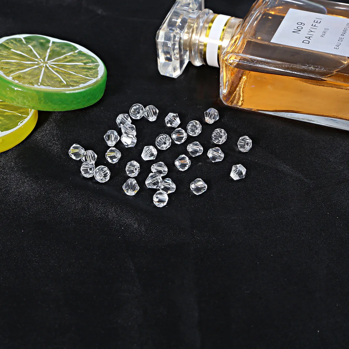 

45pcs 6mm Crystal Beads for Jewelry Making Diy Accessories Multicolor Faceted Glass Spacer Beads Wholesale