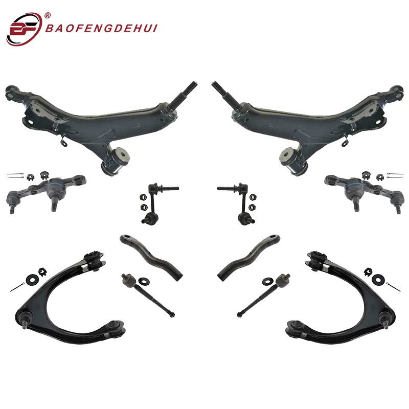 

Front Suspension Upper Lower Tie Rod End Ball Joints Sway Bar Control Arms for Toyota Lexus GS300 GS350 GS430 GS450h GS460