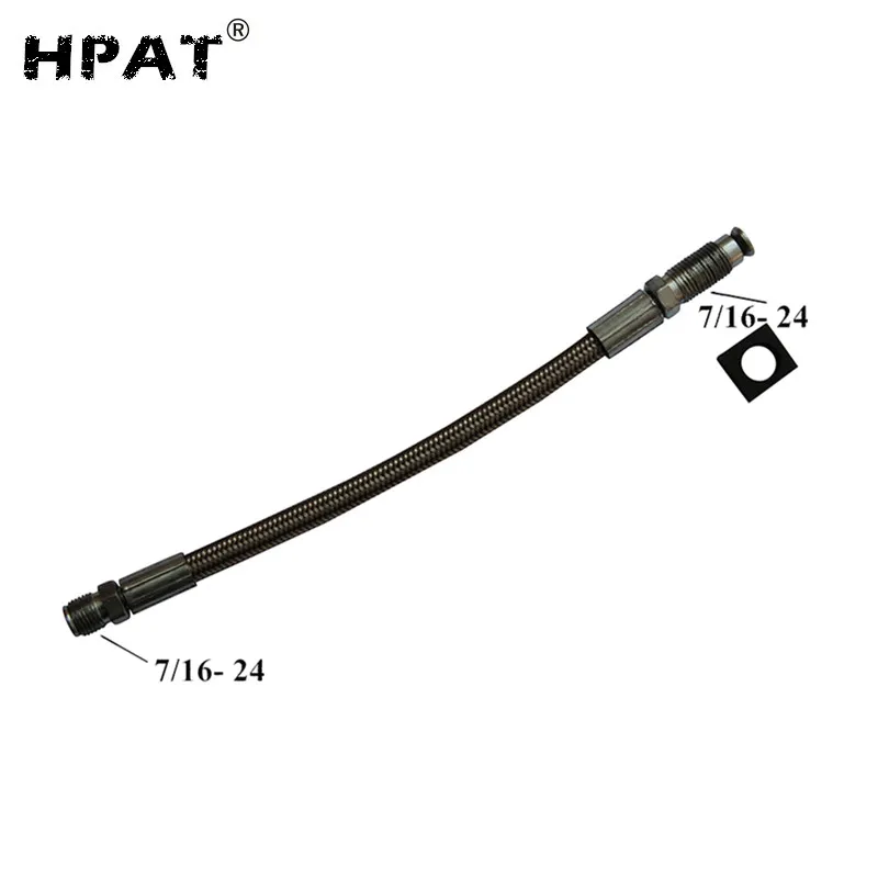 HPAT Paintball 6 ''Tippmann Газовая линия плетеный шланг с квадратной гайкой|paintball hose|paintball