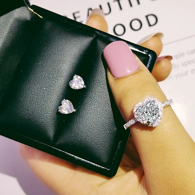 2 шт./упаковка серьги-гвоздики в виде кольца | Украшения и аксессуары