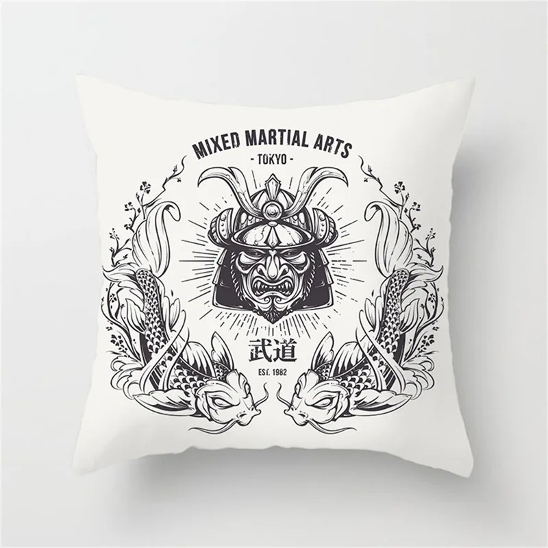 Чехол для подушки Fuwatacchi в стиле панк наволочка дикой с изображением черепа Льва
