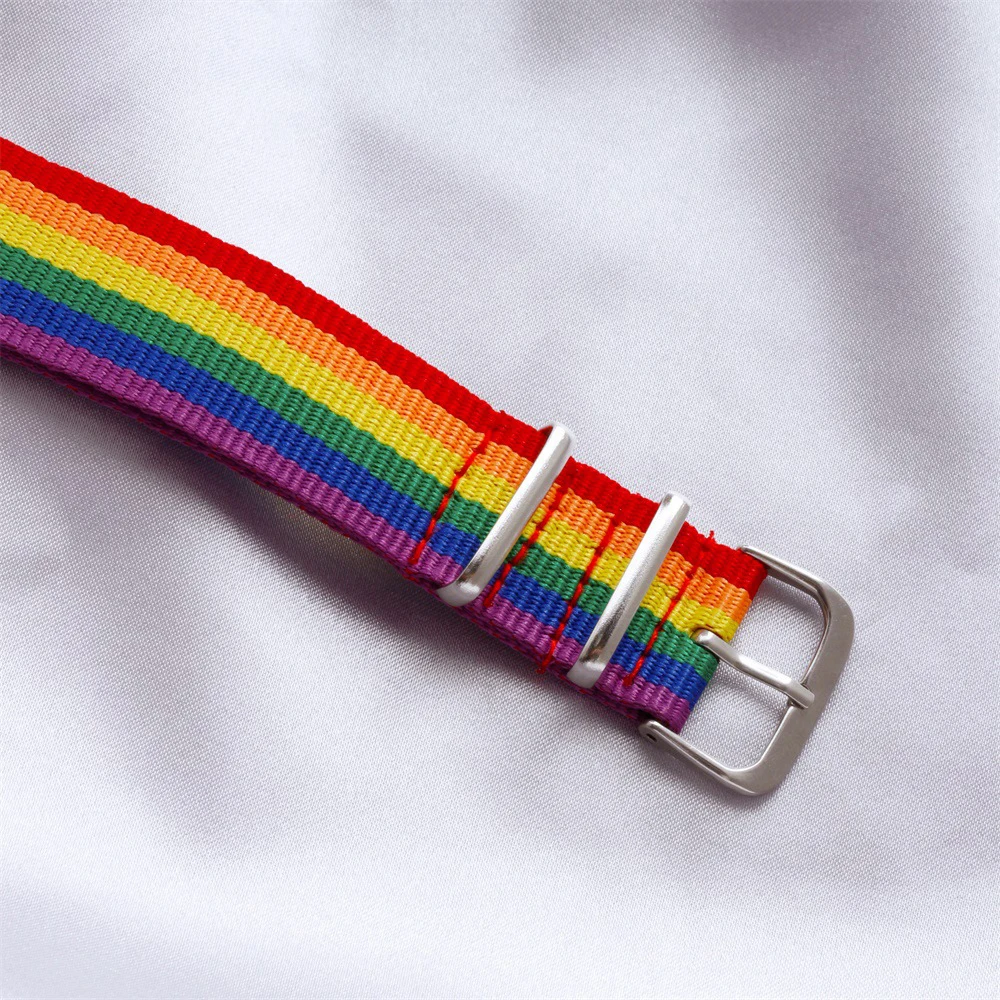 Нейлоновые радужные лесбиянки геи бисексулы трансгендер браслеты для женщин