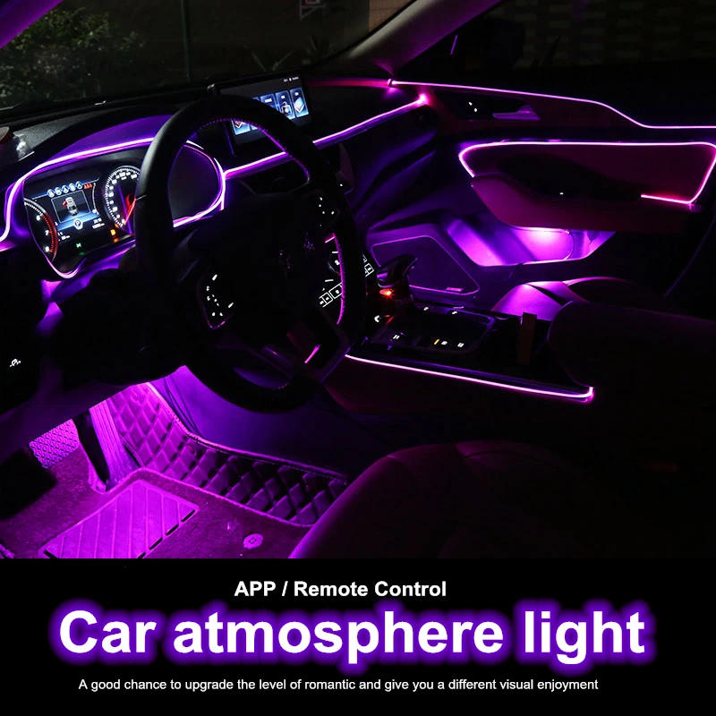 RGB-лампы для салона автомобиля 6 м с пультом ДУ | Автомобили и мотоциклы