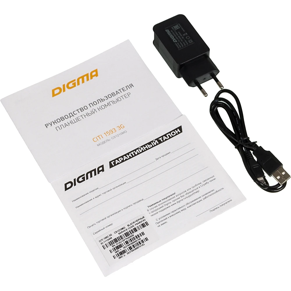 Планшет DIGMA CITI 1593 3G 2GB 32GB Android 9.0 черный [cs1210mg] | Компьютеры и офис