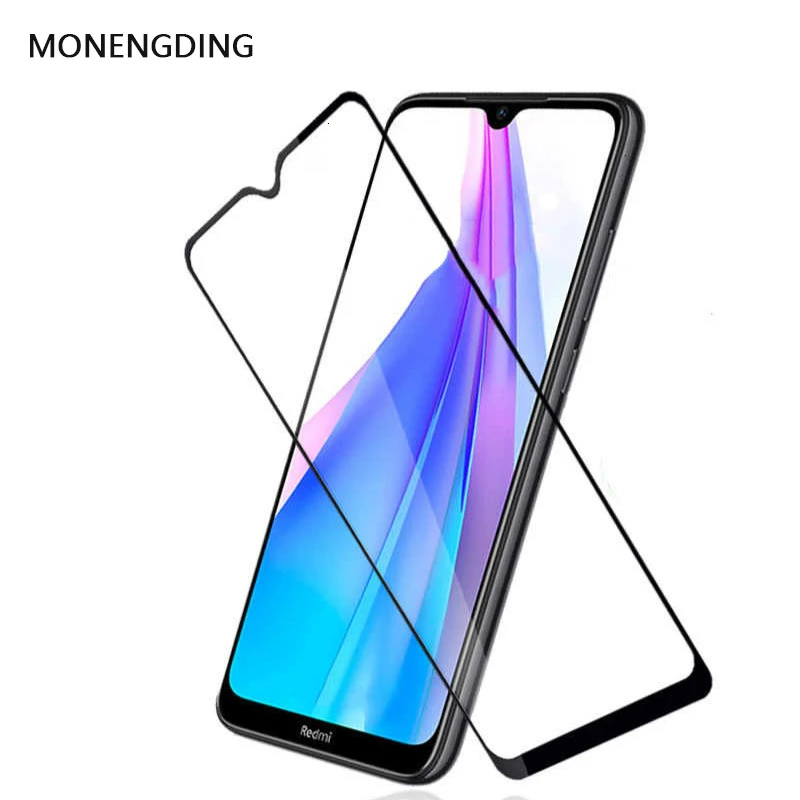 

3D защитное закаленное стекло с полным клеем для Xiaomi Redmi Note 8 T, защитная пленка для экрана Redmi Note 8 T, защитное стекло с полным покрытием