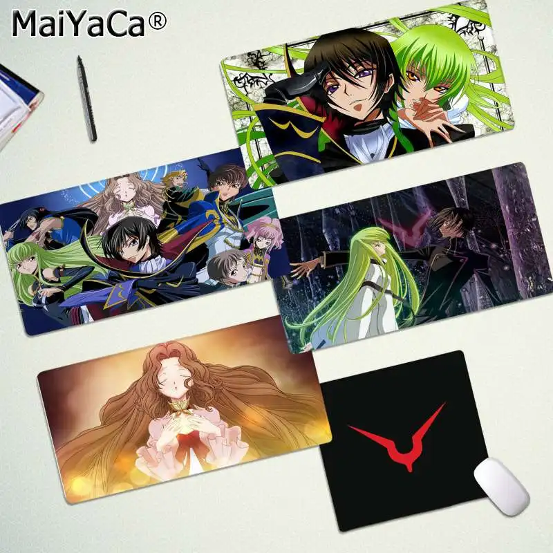 

MaiYaCa New Design Code Geass Office Mice Gamer Soft Mouse Pad Free Shipping Large Mouse Pad Keyboards Mat