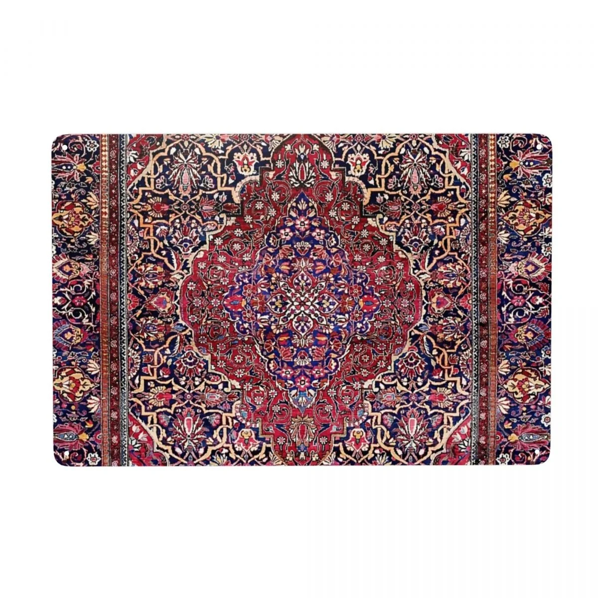 

Металлические оловянные знаки из кашаня, Восточный ковер, художественная культура, железная тарелка, живопись, домашний бар, декор для комн...