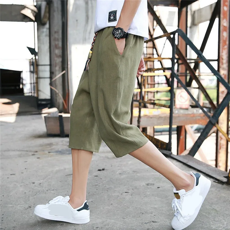 Мужские шорты для бега повседневные летние спортивные штаны мужчин большие