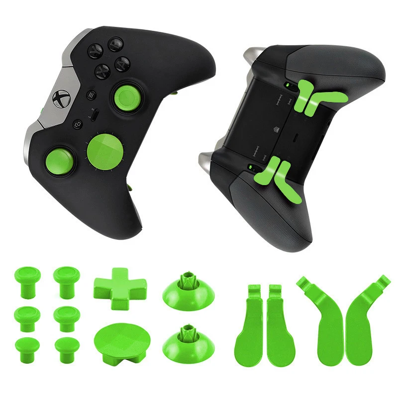 Ручка Металлическая Кнопка Запасные части для Xbox One Elite 14 шт. игровая ручка