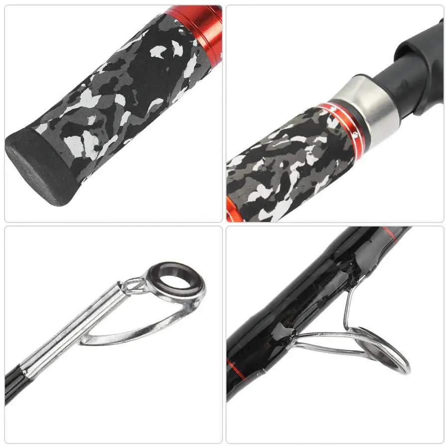 Мини Портативный Телескопический стержень Сверхлегкий карбоновый рыболовный