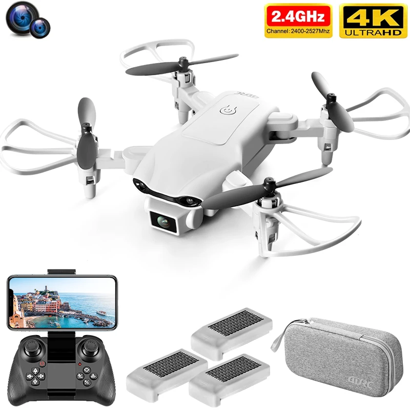 

V9 RC Mini Drone 4k Dual Camera HD Wide Angle Camera 1080P WIFI FPV Aerial Photography Helicopter Foldable Quadcopter Dron Toys