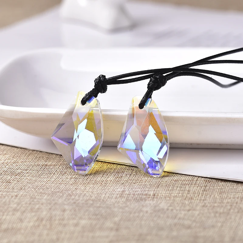 Оптовая продажа модный Асимметричный кристаллический кулон может добавить