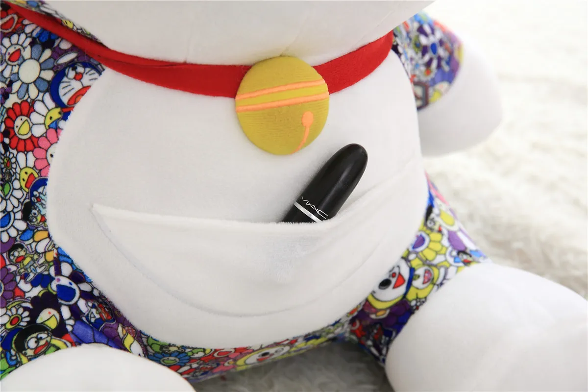 Uniqlo Murakami doraemon кукла красочная jingo кошка плюшевая игрушка супер мягкая синяя Толстая кукла подарок 8 дюймов