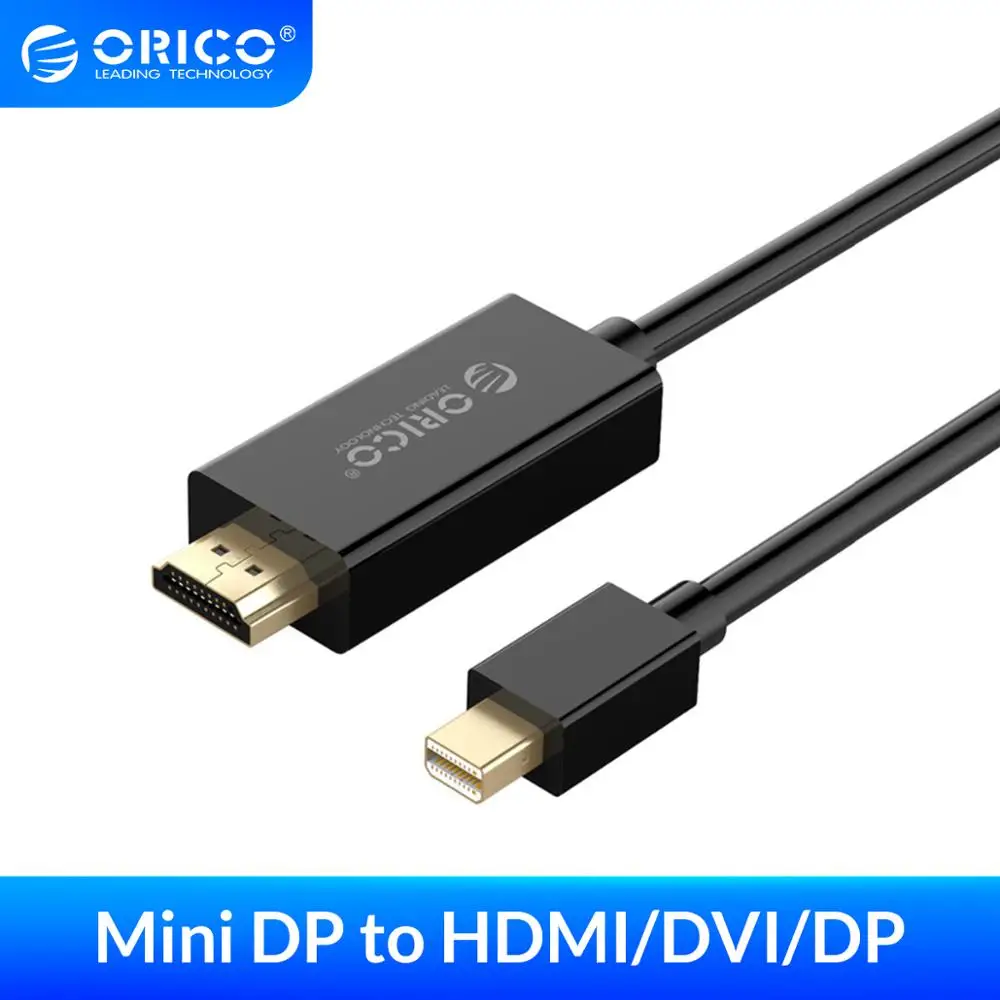 ORICO Mini DP Display Port to HDMI/DP адаптер односторонний HD кабель папа Видео Аудио конвертер
