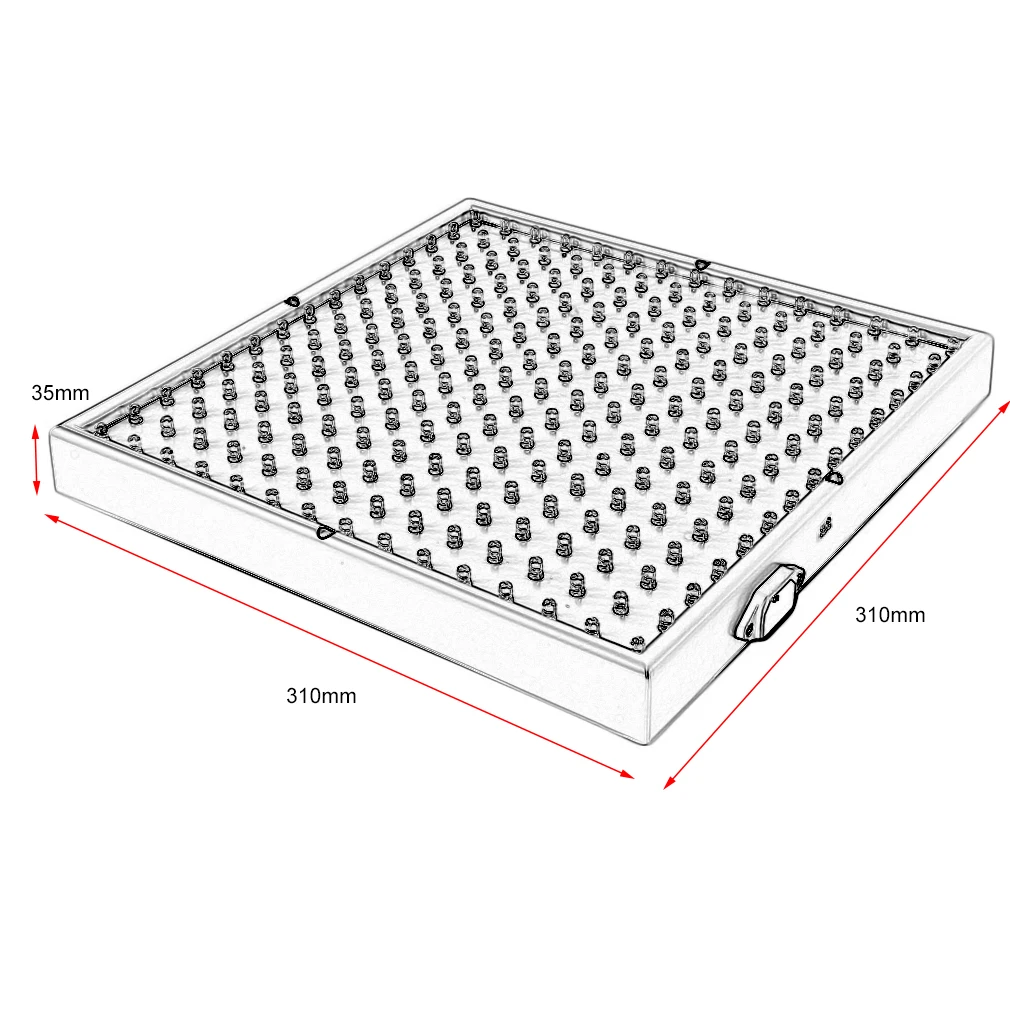 

Professional 225 LED Plant Grow Light Lamp Hydroponics Plant Greenhouse Lighting Full Spectrum Red Blue Orange White US/EU/UK/AU