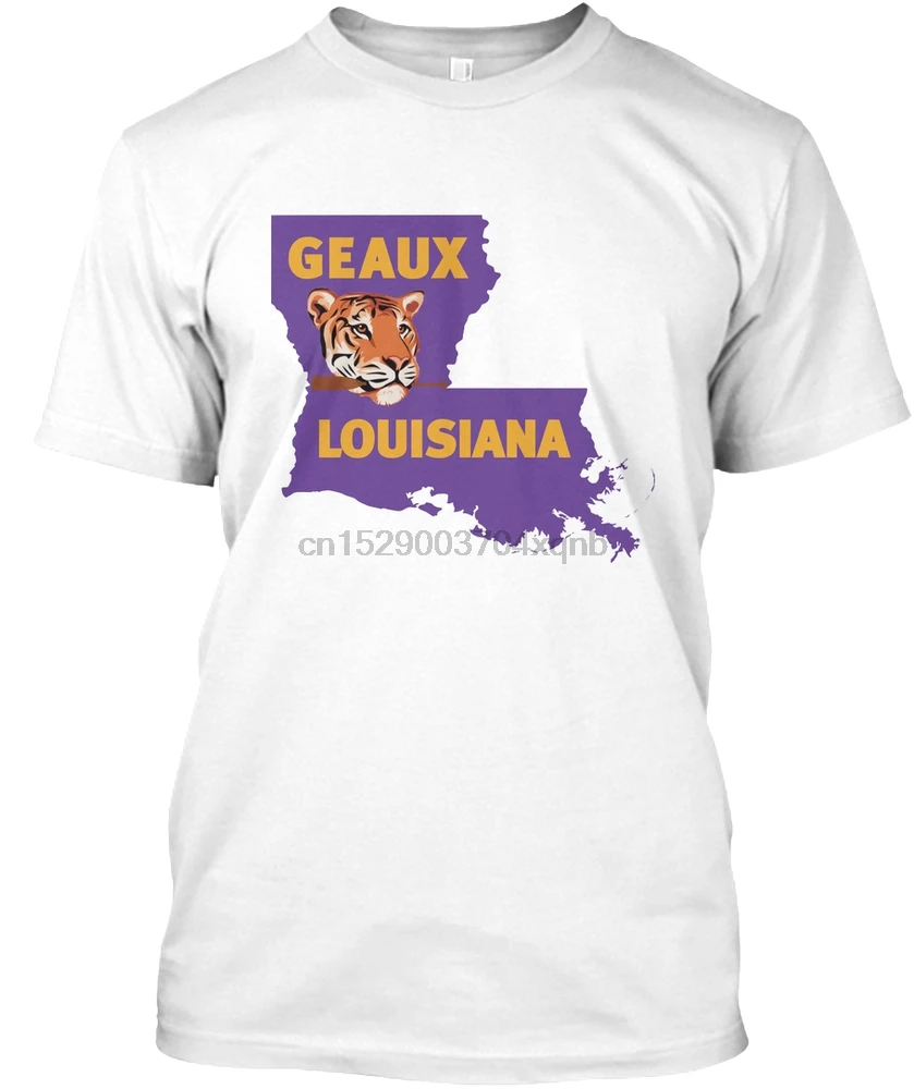 Мужская футболка Geaux Louisiana! Для женщин футболка|Мужские футболки| |