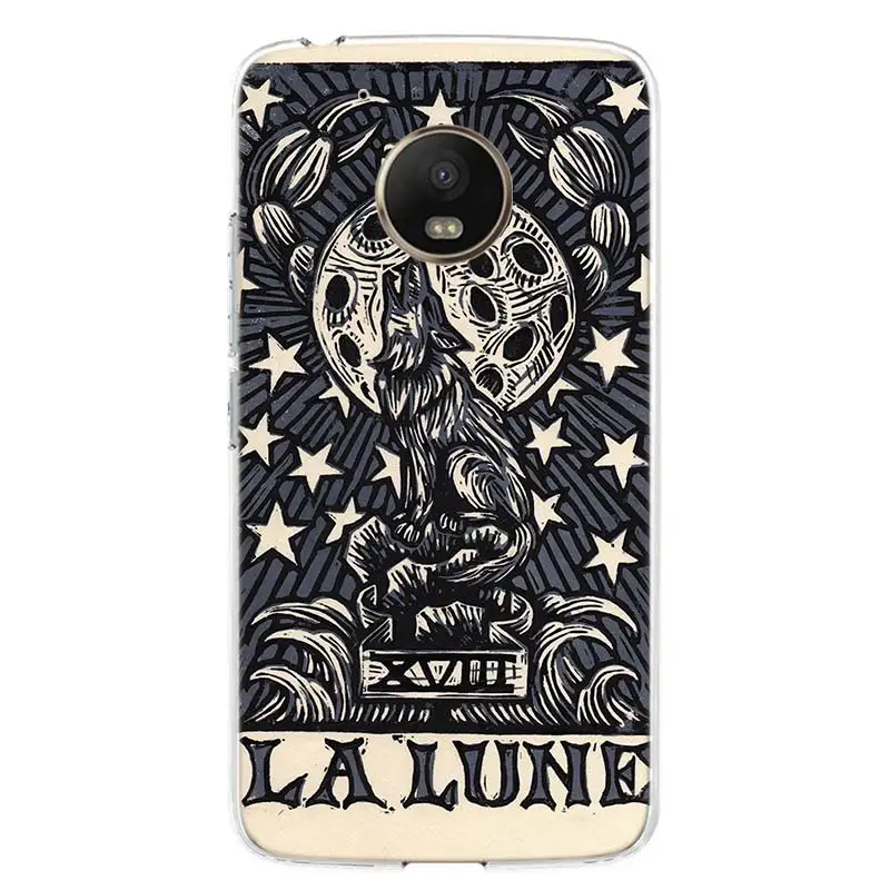 witches moon tarot mystery totem phone case for motorola moto g9 power g8 g7 play g6 plus g5 g30 one fusion vision action e6 e5 free global shipping