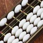 39XD 17-цифровые стержни Soroban Стандартный Abacus Китайский Японский калькулятор подсчет инструмент Математика Обучение начинающим