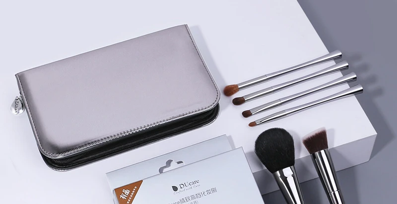 xiaomi DUcare Изысканная Высококачественная Кисть для макияжа 6 комплектов из искусственного волокна PU мягкая Кисть для макияжа 45 от xiaomi youpin