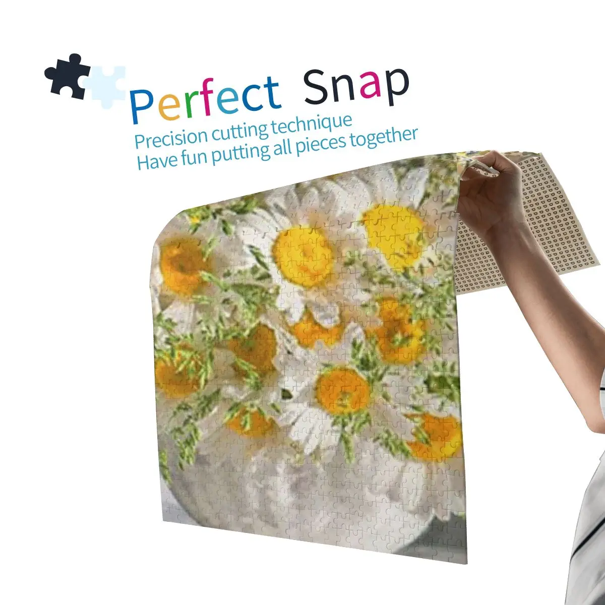 

Painting Flower Arrangement Vase1000pcs Puzzle Toys for Adults Jigsaw Puzzles Homeschool Supplies Educational Puzzles Wooden