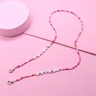 Детское ожерелье, нескользящий шнур для очков для спорта на открытом воздухе, цепочка для очков, держатель для очков, ремешок, шнурок для солнцезащитных очков