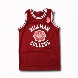 Men's Movie Basketball Jersey #9 Wayne Quick-drying Breathable Basketball Jersey Sportswear S-3XL