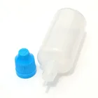 Флакон-капельница из ПЭ мягкого пластика, 50 мл, 20 шт., с крышкой с защитой от детей, пустая игла для жидкости для глаз