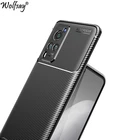 Чехол-бампер для Vivo X60 5G, силикон, ТПУ, углеродное волокно, противоударный, чехол для Vivo X60 Pro 5G, чехол для Vivo X60 X 60 Pro 5G